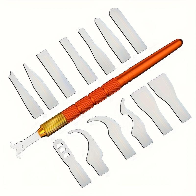 14-in-1 Multifunctional Mobile Phone Repair Tool Kit - CPU Warping Blade, Mainboard Hard Disk Chip Repair, Adhesive Scraper, Stainless Steel