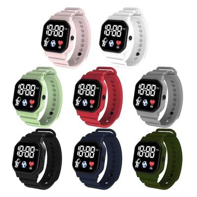 LED Uhr Kinder Unisex LED Armbanduhr Schüler Elektronische Uhr Wasserdichte Uhr Leichtgewichtige Geburtstagsfeier Gastgeschenke