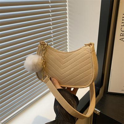 High-Value Underarm Small Bag Women'S Fashion Shoulder Bag Design Baguette Handbag Tide