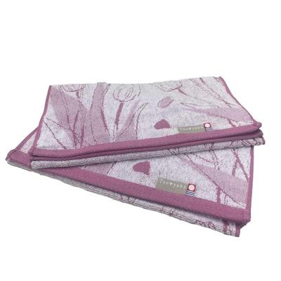 Πετσέτα Imabari Taoyaka με Φλοράλ Σχέδιο Προσώπου Κατασκευασμένη από Βαμβάκι 2 Πετσέτες Προσώπου, Πιστοποιημένο, Σετ 2 Τεμαχίων, Απορροφητικό, Ιαπωνία, 100% (Τουλίπα, Πετσέτες)