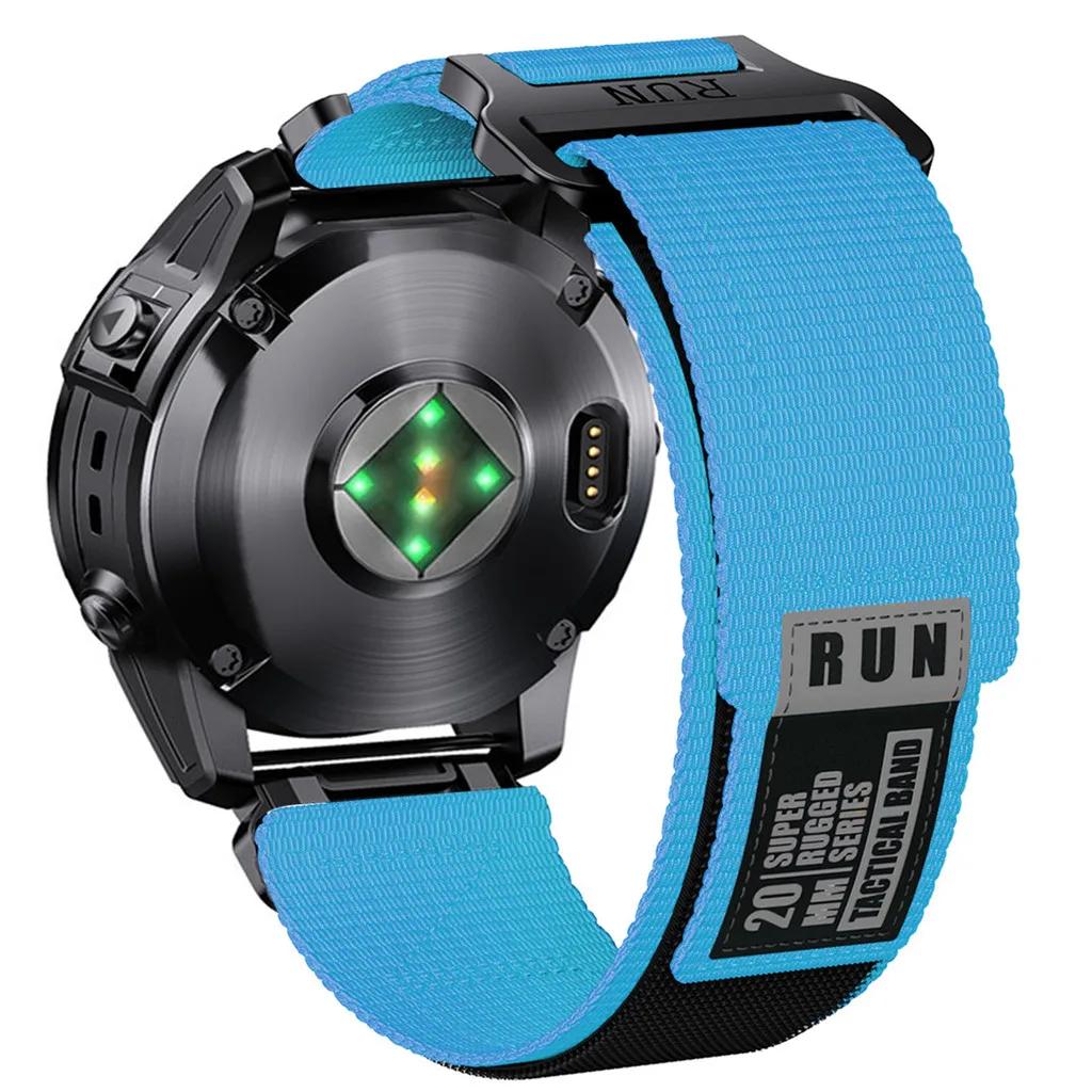 QuickFit 22mm 26mm Nylon Band For Garmin Fenix 8 47 51mm 7X Pro 6X Pro 5XPlus/Enduro 2/Epix Pro 51mm Instinct 2 X Strap Bracelet