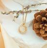 Collana da Donna Collana Farfalla Amore Rotante Accessori Versatili da Donna
