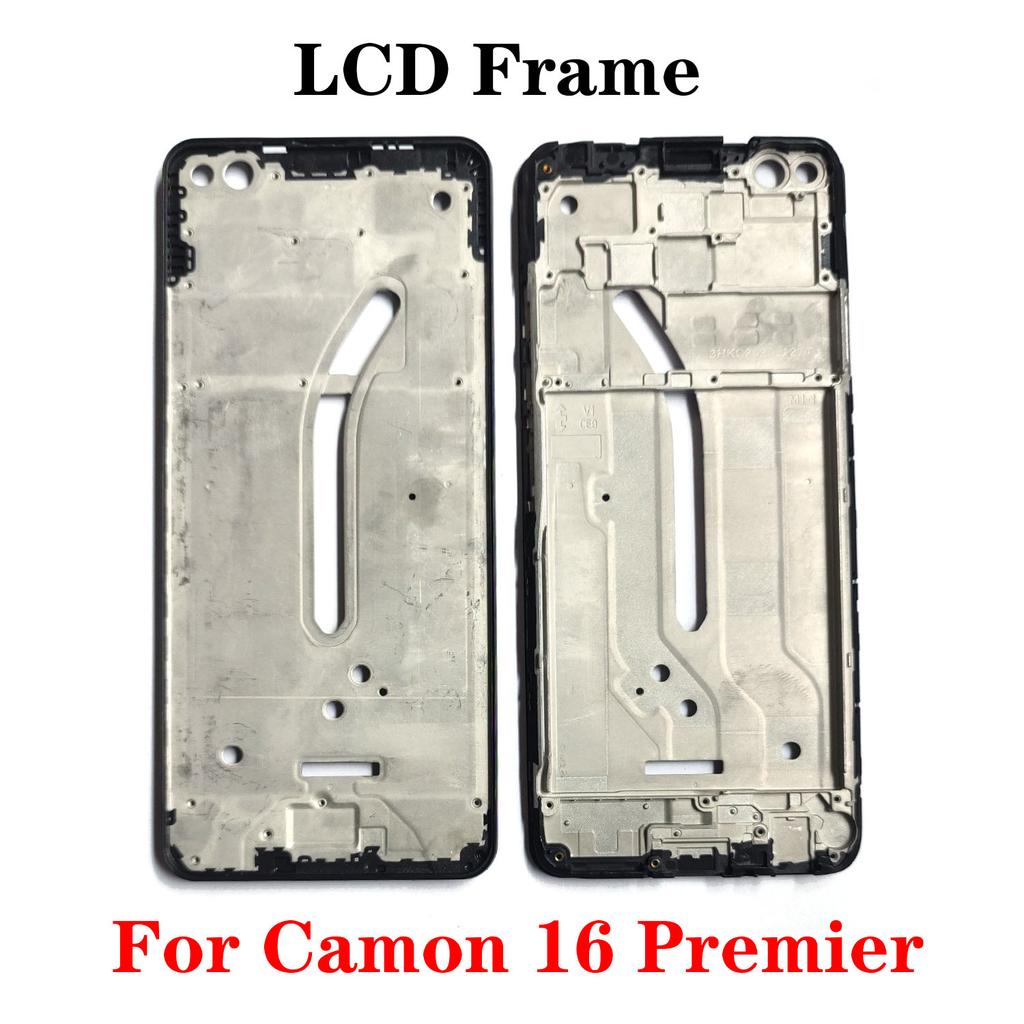 Middle Frame For Tecno Camon 15 16 18 20 30 Pro Premier LCD Front Frame Housing Bezel Repair Parts