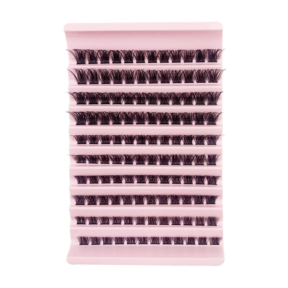 New Hot-Selling Segment Cluster False Eyelashes for Self-Grafting - Large Capacity for European and American Markets.