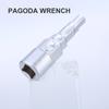 Step Wrench with Square Socket 1/2inch 5-Stage Radiators Wrench Socket Wrenches Tool Step Spanner Drive for Radiators