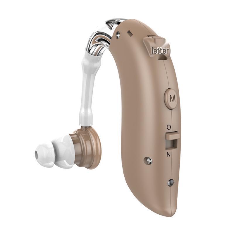 G Cross-Border 25 Wireless Behind-the-Ear Hearing Aid: USB-Adjustable, Noise-Reducing, Long Battery Life, Ideal for Elderly with Hearing Loss.