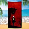 S-Sabrina Towel Polyester Beach Towel Quick Dry Sand Free Bath Towel for Summer Pool Travel Vacation