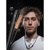 Hair Curler Men Special Hair Curler and Straightener Dual-Use Hair Straightener Fluffy Perm Handy Gadget Boys Mini Small Electric Hair Straightener