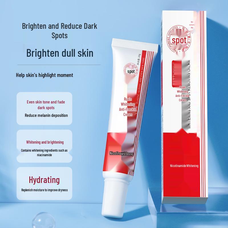 

Ruxin Ниацинамидный крем от веснушек: Отбеливающий, Осветляющий, Питательный и Увлажняющий Крем для Лица