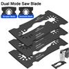 New Multi Tool Blade Dual Mode Oscillating Saw Blade Paint Cement Scraper Wood Nail Metal Cutter Quick Release Saw Blade 100mm