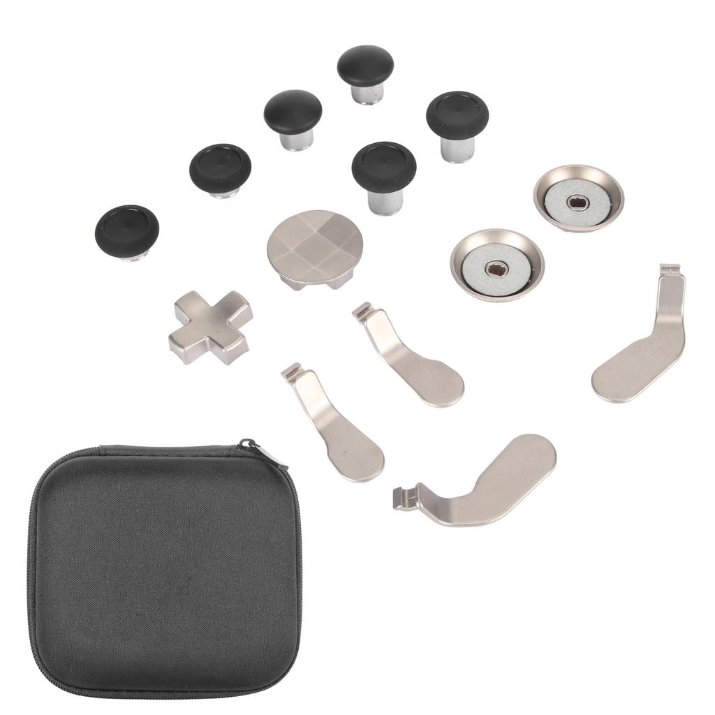 14 In 1 Controller Replacement Thumbsticks Metal Swap Magnetic Joysticks for Xbox One Elite Series 1 Controller