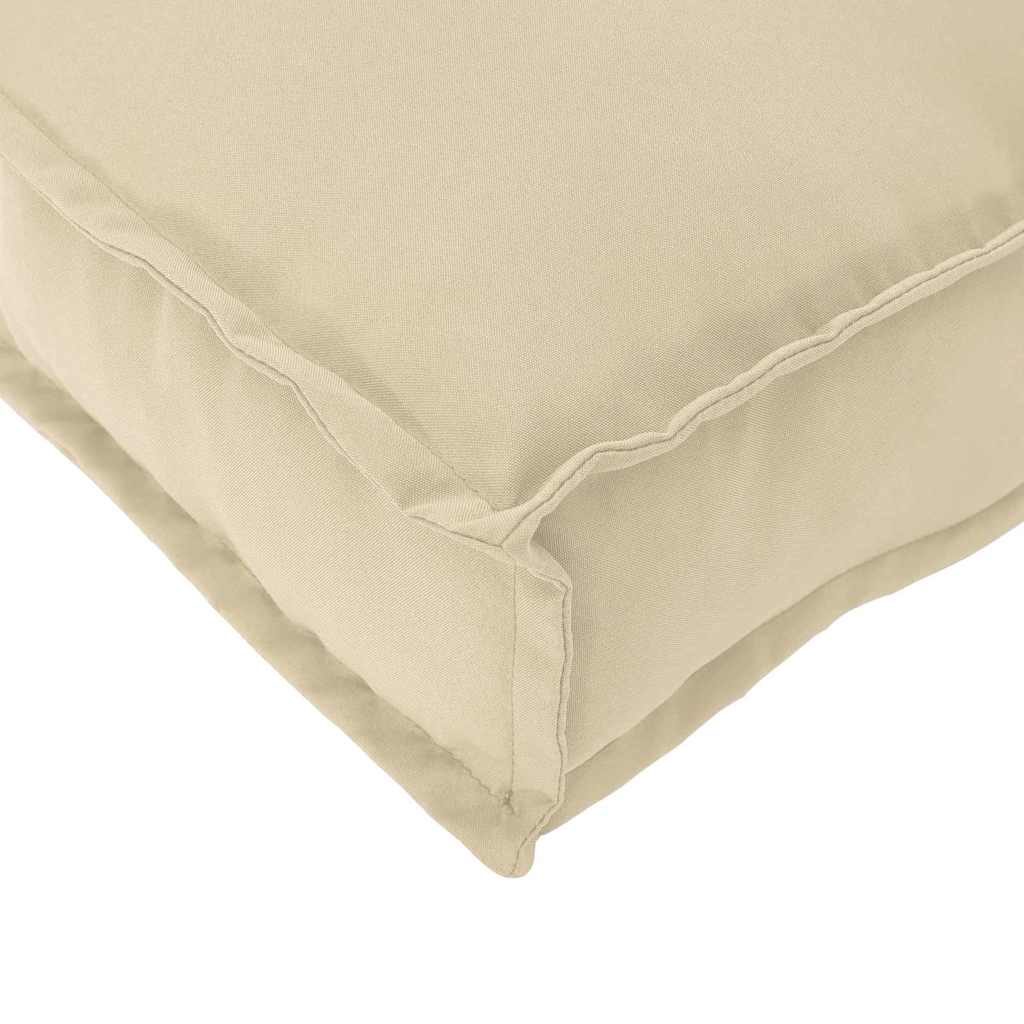 Beige Cushion 110 x 40 x 8 cm Oxford Fabric