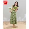 IEFIEF 2026 Summer Two-Piece Long Skirt Set