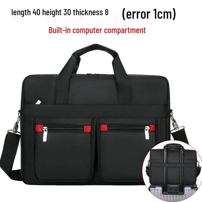 Korean Oxford Waterproof Men's Crossbody Bag - Wear-Resistant Casual Sport Briefcase Handbag
