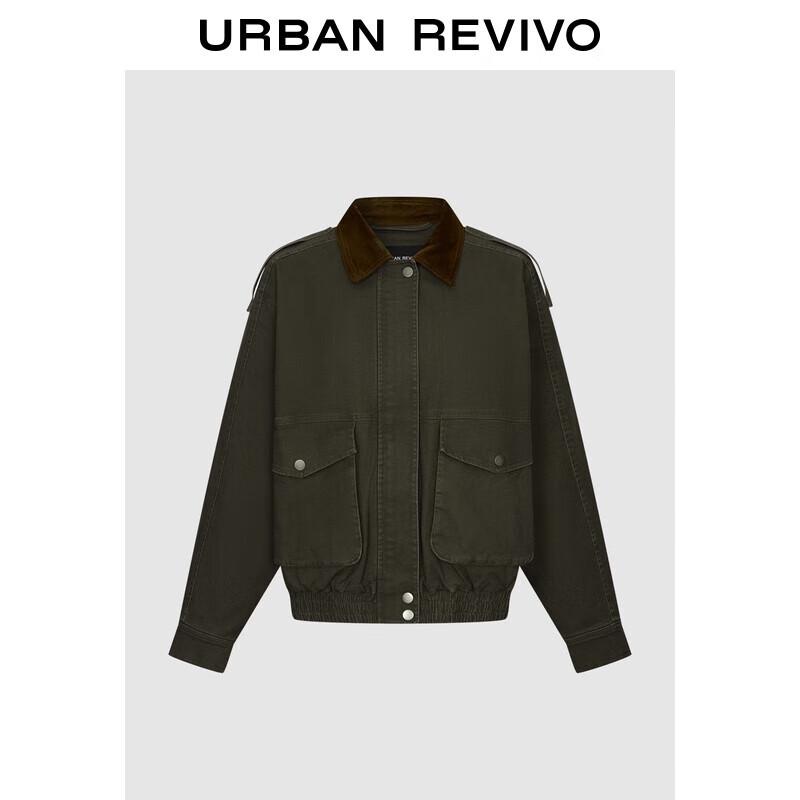 

UR Women s Amber Flow Color-Block Utility Collared Jacket L