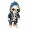 Skeleton Figurines Cool Exquisite Resin Skeleton Statue for Home Party Desk Decor Gift Type A