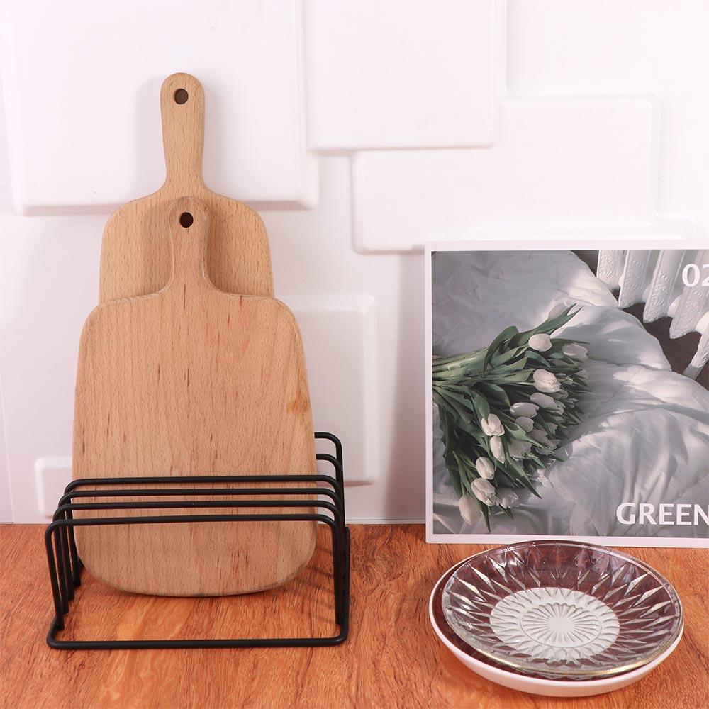 Five-Layer Pot Lid Rack Bolded Dish Holder Chopping Board Organizer  Plate