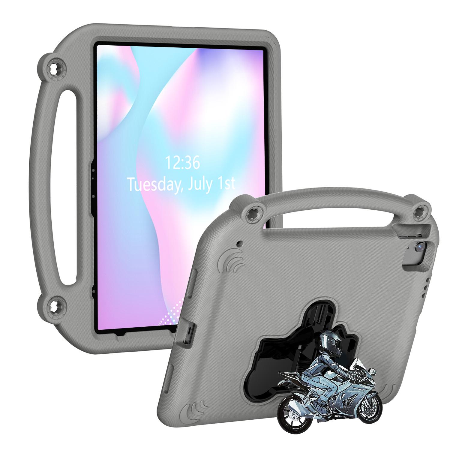 

Motorcycle Style iPad Pro 12.9 Drop-Proof Case for Air/Pro 13 inch iPad Air 13 (2024) сірий колір