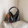 Vintage Shoulder bag for Women Lightweight PU Large Capacity Zipper String  Cute Charm For Daily Use Commute Shopping Handbag