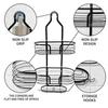 Rustproof Hanging Shower Basket Hooks Soap Holder Durable Soap Baskets  Shampoo