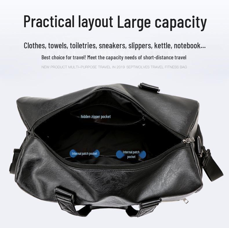 Geantă de Fitness pentru Timp Liber: Companion PU pentru călătorii și yoga