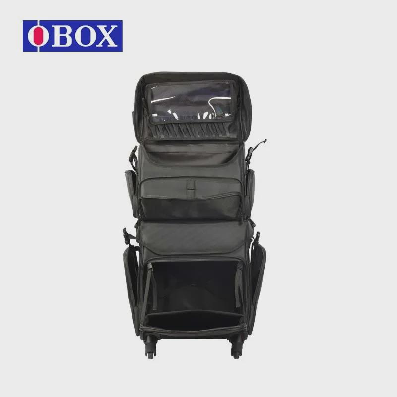 Dual-purpose Large-Capacity Cosmetic Trolley Bag for Makeup Artists