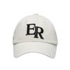 EEERRR Visor Stitch Point Ball Cap Ivory