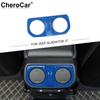 Rear Car AC Vent Cover Bezel Trim for Jeep Wrangler JL Gladiator JT 2018+ Blue