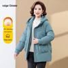 Rong Hua Damen Daunenjacke mit Kapuze für den Winter
