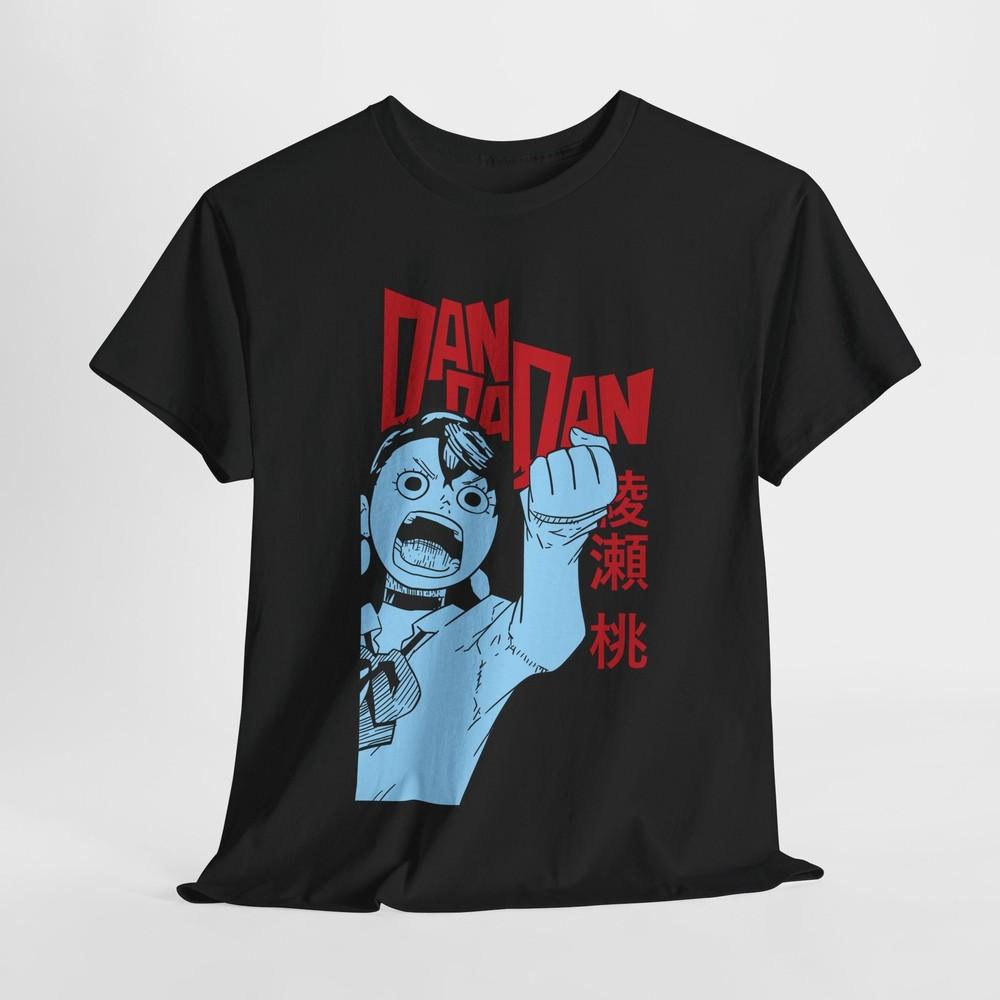 

Momo Shirt Dandadan Anime Unisex Tee Ayase T-Shirt All Size Dan Da Okarun Turbo 4XL
