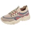 Flying woven mesh heightening dad shoes women's summer breathable running casual sports shoes versatile soft-soled women's shoes