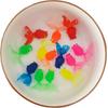 Beach Toys Soft Rubber Mini Baby Kids Toys Fish Tank Decoration Baby Bath Toys Simulation Goldfish
