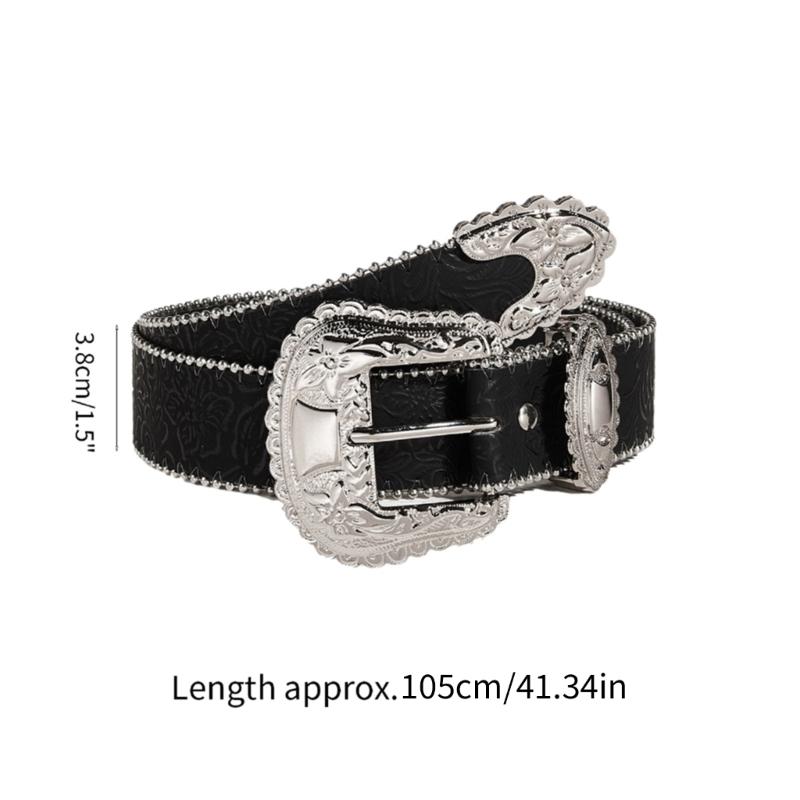 Girls Punk Waist Belt for Banquet Idol Costume Jewelry Waist Body Jewelry for Party/Club for Jeans Pants Belt