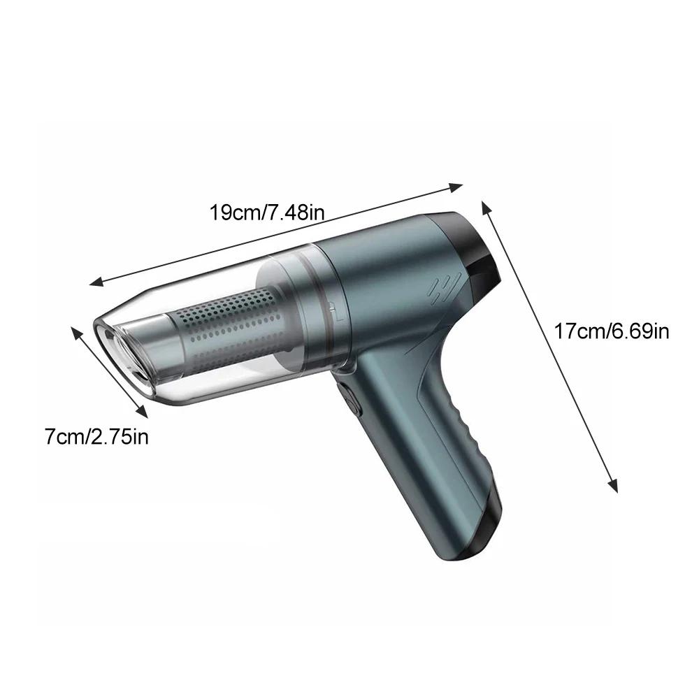 Nový automobilový vysavač 99000Pa Bezdrátový automobilový vysavač 3 v 1 Ruční vakuová pumpa Přenosná bezdrátová Výkonná pro domácí auto
