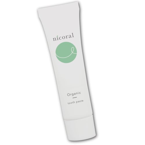 Sakura No Mori Nicoral 30g Organic Toothpaste, Hypoallergenic, No Abrasives, No Colorants, No Foaming Agents, Natural Ingredients