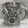Stainless Steel Coffee Mug Engine Stainless Steel Mug Car Engine Coffee Mug V8-B61B