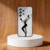Sexy Body curve Art Phone Case For Samsung S25,S24,S21,S22,S23,S30,Ultra,S20,Plus,Fe,Note,10,9,5G Black Cover