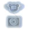Diy Epoxy Angel Bear Bowknot Mould Pendant Silicone Ornament Mold AXYD