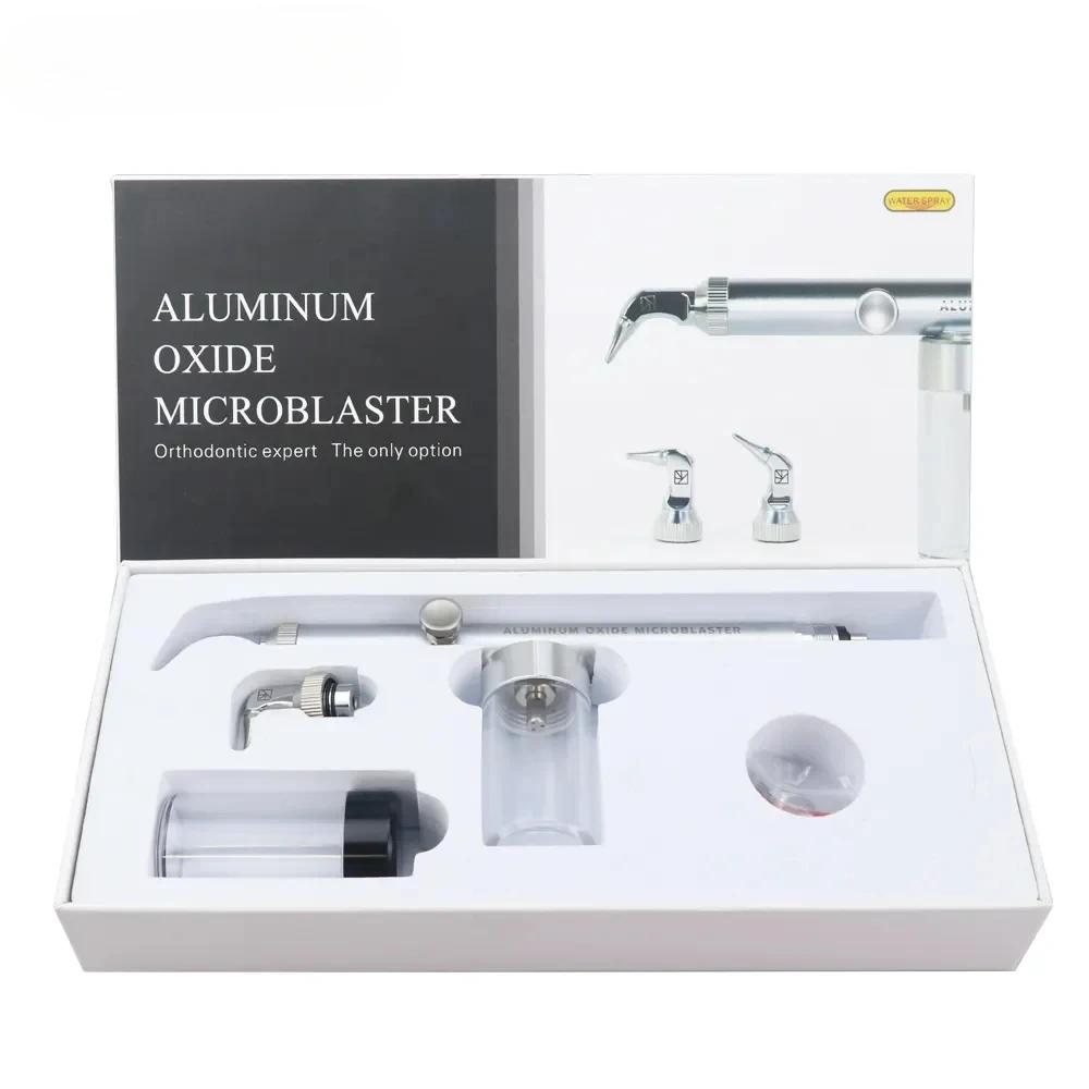 Nigf 2In1 Dental Micro Blaster Low Speed Alumina Air Abrasion Polisher With Water Spray Sandblasting