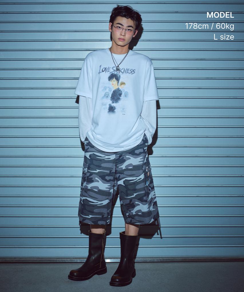 Musinsa Standard [Junji Ito Collaboration] Love Sickness T-Shirt [White]