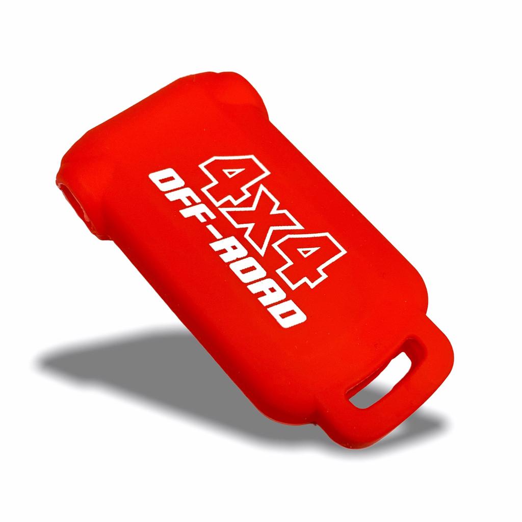 Suity Mitsubishi MITSUBISHI Delica D5 Smart Key Silicone Cover Specially Designed for Anti-Scratch Red