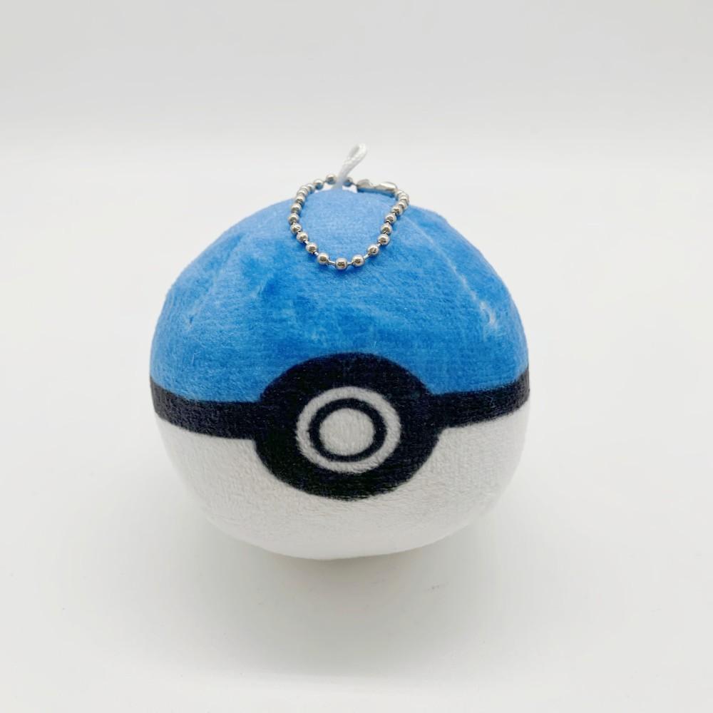 1Pcs Pokemon Poke Ball Stuffed Plush Plaything Keychain 8cm Pokeball Peluche Model Doll Keychain High Quality Fidget