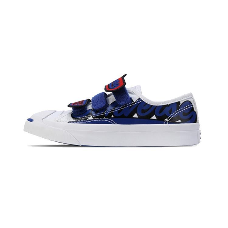 Converse Jack Purcell  White Blue  Kids  366490C EU 33