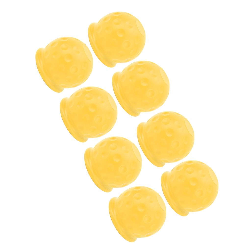 8 Stück LKW Anhängekugelabdeckung 50mm Starker Schutz Weiche Robuste Anhängerkupplungskugelabdeckung für Wohnmobil