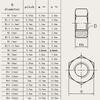100pcs/lot Metric thread DIN934 M2 M2.5 M3 M3.5 M4 M5 M6 Steel Hex Nuts