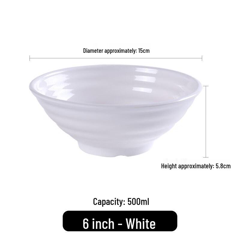 Tian Ya Jing Melamine Noodle & Soup Bowl