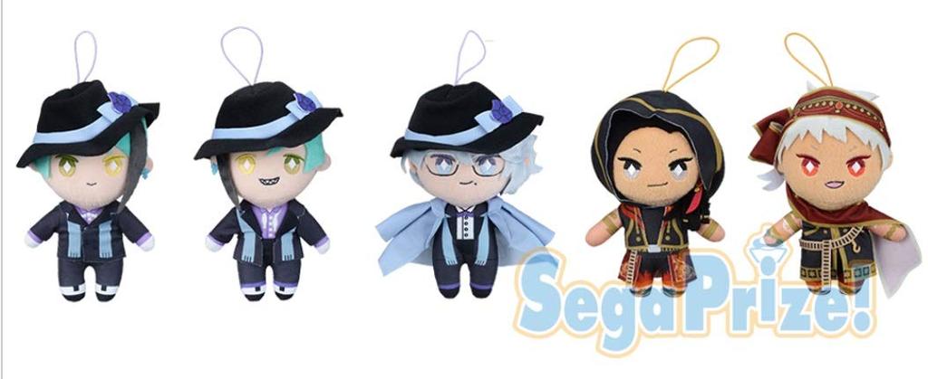 Disney Twisted Wonderland EX Plush Octavinel Dormitory Scarabia Dormitory Set of 5 &