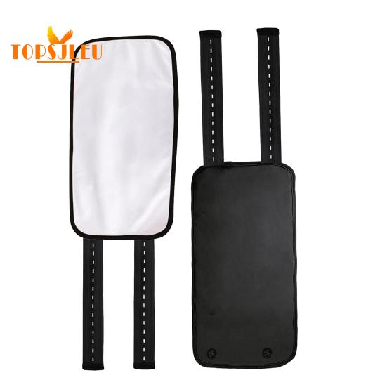 

2 шт. упаковка с касторовым маслом — моющаяся, многоразовая, компрессная подушечка с касторовым маслом и регулируемым эластичным ремнем чёрный