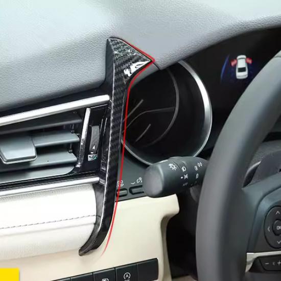 For Toyota Camry 2018-2024 Dashboard Left Air Vent Cover Trim Carbon fiber Kit