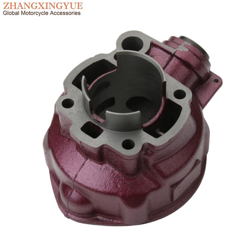Motorcycle AM6 49mm 90cc Big Bore Cylinder Kit For Yamaha DT50 Enduro DT50X SM TZR50R DT 50cc LC 2T Minarelli Engine